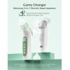 imageMomcozy BreezyClear 2in1 Electric Nasal Aspirator with Spray Nasal Aspirator for Baby 65kPa Nose Sucker with 4 Adjustable Suction LevelsPortable Electric Nose CleanerLight ampamp Music Soothing