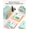 imageMomcozy Core Baby Kit Baby Shower ampamp Registry Essential Kit for GroomingampampHealthampampCleansing Care Includes Nail File Kits Nasal Aspirator Gas Relief Tubes Bath Brushes Toothbrush Comb Storage CaseCore Baby Kit