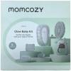 imageMomcozy Core Baby Kit Baby Shower ampamp Registry Essential Kit for GroomingampampHealthampampCleansing Care Includes Nail File Kits Nasal Aspirator Gas Relief Tubes Bath Brushes Toothbrush Comb Storage CaseGlow Baby Kit