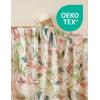 imageMomcozy Muslin Swaddle Blankets Softness Upgrade Neutral Swaddle Blanket Breathable Large 47x47 Baby Infant Newborn Boys Girls Swaddling Receiving Blanket Wraps 2 Pack Beige ampamp Flower Leaves