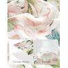 imageMomcozy Muslin Swaddle Blankets Softness Upgrade Neutral Swaddle Blanket Breathable Large 47x47 Baby Infant Newborn Boys Girls Swaddling Receiving Blanket Wraps 2 Pack Beige ampamp Flower Leaves