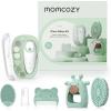 imageMomcozy Core Baby Kit Baby Shower ampamp Registry Essential Kit for GroomingampampHealthampampCleansing Care Includes Nail File Kits Nasal Aspirator Gas Relief Tubes Bath Brushes Toothbrush Comb Storage CaseGlow Baby Kit