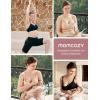 imageMomcozy 4in1 Pumping Bra Hands Free for AllDay Wear Breast Pump Bra with Cooling Fabric Jelly Strip Support Nursing BraBlack