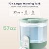 imageMomcozy Dual Lights Water Warmer for Night Feedings Instant Bottle Warmer for Making Formula 57 Oz Larger Capicity Formula Dispenser with 6 Temp Options Breastfeeding Essentials