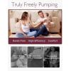 imageMomcozy HandsFree Breast Pump S12 Pro Wearable ampamp Portable Pump with Soft DoubleFit Flange 3 Modes  9 Levels Double Electric Pump Smart Display 24mm 2 Pack Cozy WhiteCozy Grey