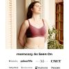 imageMomcozy HandsFree Pumping Bra Wireless ampamp Seamless Breast Pump Bra Breathable Tencel Fabric ampamp Fully Fixed CupsDusty Rose