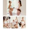 imageMomcozy Maternity High Waist Underwear Hip Sizes 41 to 45 in and Under the Bump Maternity Underwear One Size