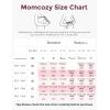 imageMomcozy Mesh Support Pumping Bra Hands Free Suitable for 36C44G Comfortable Plus Size Pumping and Nursing Bra in OneOyster Pink