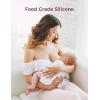 imageMomcozy Nipple Shield Floral Contact Nipple Shield for Breastfeeding Moms with Flat or Inverted Nipples Made Without BPABPS 24mm 1 Pair1 Pair