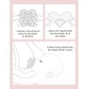 imageMomcozy Nipple Shield Floral Contact Nipple Shield for Breastfeeding Moms with Flat or Inverted Nipples Made Without BPABPS 24mm 1 Pair2 Pairs