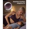imageMomcozy Nursing Bras for Breastfeeding and Sleep Seamless Soft ampamp Stretchy Maternity Bra V Neck Wireless Pregnancy BraletteHuckleberry