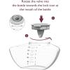 imageMomcozy Original Replacement Accessories for Upgraded Mobile Flow  Upgraded M9Original Upgraded M9 Breastfeeding PartsValve2 PackDuckbill Valve2PCS
