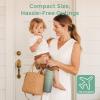 imageMomcozy Portable Breast Milk Cooler Lite DualLayer Insulation for 24H Cooling Travel ampamp Outdoor Friendly with Compact Design 12Oz Capacity Travel Breastmilk Chiller with Storage Bottles