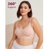imageMomcozy Pumping and Nursing Bra for Breastfeeding 3in1 Maternity Bra CozyFitClasp for Wearable Breast Pump M5 S12 ProOyster Pink
