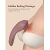 imageMomcozy Rolling Lactation Massager with Heat 3in1 RealLike Massage for Relieve Clogged Ducts Breast Massager Warming for Breastfeeding Improve Milk Flow Dusty RoseRed