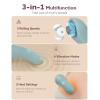 imageMomcozy Rolling Lactation Massager with Heat 3in1 RealLike Massage for Relieve Clogged Ducts Breast Massager Warming for Breastfeeding Improve Milk Flow Dusty RoseBluegreen