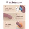 imageMomcozy Rolling Lactation Massager with Heat 3in1 RealLike Massage for Relieve Clogged Ducts Breast Massager Warming for Breastfeeding Improve Milk Flow Dusty RoseRed