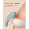 imageMomcozy Rolling Lactation Massager with Heat 3in1 RealLike Massage for Relieve Clogged Ducts Breast Massager Warming for Breastfeeding Improve Milk Flow Dusty RoseBluegreen