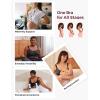 imageMomcozy Seamless Pumping Bra Hands Free Fixed Padding HandsFree Pumping ampamp Nursing Bra Wireless Comfort Pumping Bra Leopard BlackLeopard Black