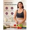 imageMomcozy Seamless Pumping Bra Hands Free Fixed Padding HandsFree Pumping ampamp Nursing Bra Wireless Comfort Pumping Bra Leopard BlackLeopard Black
