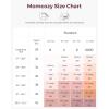 imageMomcozy Seamless US Cotton Wireless Bras for Women Comfortable Full Coverage Bra with Fixed Pads for Everyday WearLight Gray