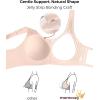 imageMomcozy Seamless Wireless Bras for Women Full Coverage Comfortable Supportive Bralettes for Everyday WearRosewater