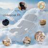imageMomcozy Stroller Cooling Pad  Universal Soft Cooler Pad Breathable ampamp Adjustable Car Seat Liner  Detachable 2Piece Cooling Cushion  Fits Strollers Car Seat High Chair Bassinet SwingGrey