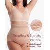 imageMomcozy Womens Maternity High Waist Underwear Pregnancy Soft Seamless Maternity Underwear Over BumpBlack almond oyster Pink3pk