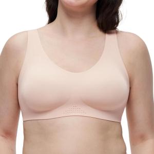 imageMomcozy Seamless Wireless Bras for Women Full Coverage Comfortable Supportive Bralettes for Everyday WearBlush