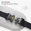 imageMomcozy Hip Carrier Belt Extender  Compatible with Momcozy Move2Fit Hip Carrier Extends Waist Band up to 59 for Plus Size Parents Adjustable Fit Soft ampamp Breathable AirmeshGreyAirmeshGrey