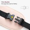 imageMomcozy Hip Carrier Belt Extender  Compatible with Momcozy Move2Fit Hip Carrier Extends Waist Band up to 59 for Plus Size Parents Adjustable Fit Soft ampamp Breathable AirmeshGreyAirmeshPink