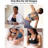 imageMomcozy Seamless Ultra Comfort Nursing Bras LowImpact Nursing Sports Bra 36C36D