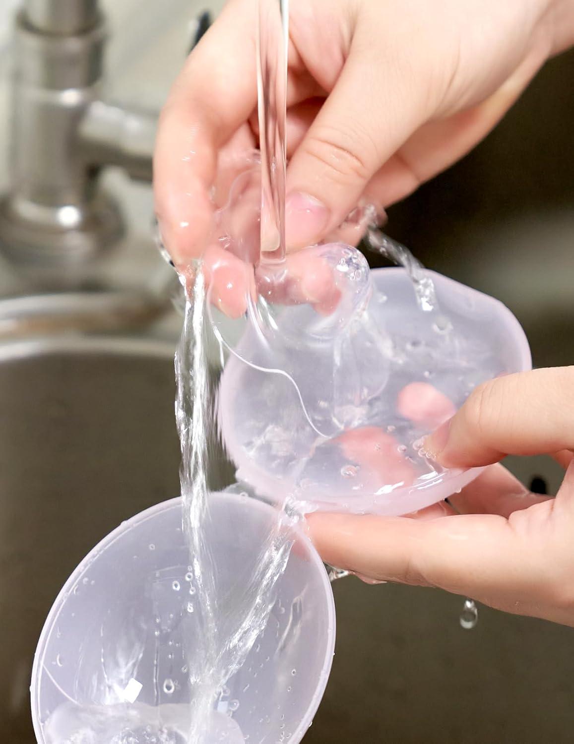 imageMomcozy Silicone Nipple Shields for Breastfeeding Flower Shape Petal Design Ultra Thin ampamp Soft for Flat or Inverted Nipples Flexible Nursing Shield BPABPS Free 1 Pair 17mm1 Pair