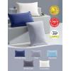 imageMomcozy Life Coolmurm Cooling Pillow Cases for Hot Sleepers 2 Stretchy Cooling Pillowcases Lightweight Breathable Cooling Pillow Cover Zipper Pillow Protector Ivory White for Standard Pillow
