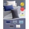 imageMomcozy Life Coolmurm Cooling Pillow Cases for Hot Sleepers 2 Stretchy Cooling Pillowcases Lightweight Breathable Cooling Pillow Cover Zipper Pillow Protector Midnight Blue for Queen PillowCooling Smoky Grey