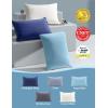 imageMomcozy Life Coolmurm Cooling Pillow Cases for Hot Sleepers 2 Stretchy Cooling Pillowcases Lightweight Breathable Cooling Pillow Cover Zipper Pillow Protector Midnight Blue for Queen PillowCooling Aqua Blue