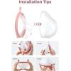 imageMomcozy Original V1 ProV2 Pro Breast Pump Replacement AccessoriesDoubleSealed Flange 24mm Only for Momcozy V1 ProV2 Pro1PCTransparent