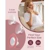 imageMomcozy Original V1 ProV2 Pro Breast Pump Replacement AccessoriesDoubleSealed Flange 24mm Only for Momcozy V1 ProV2 Pro1PCTransparent