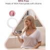 imageMomcozy Original V1 ProV2 Pro Breast Pump Replacement AccessoriesDoubleSealed Flange 24mm Only for Momcozy V1 ProV2 Pro1PCTransparent