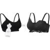 imageMomcozy Hands Free Pumping BraLace Padded V Neck Nursing Bra Medium 36C36E