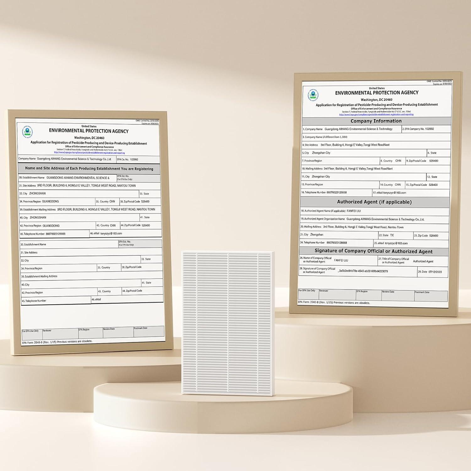 imageMomcozy KleanPal Pro Air Filter Replacement  9997 Effective Filtration for Baby Bottle Washer  Safe ampamp Easy Install  Premium Quality Filter for Cleaner Baby Bottles 2Pack