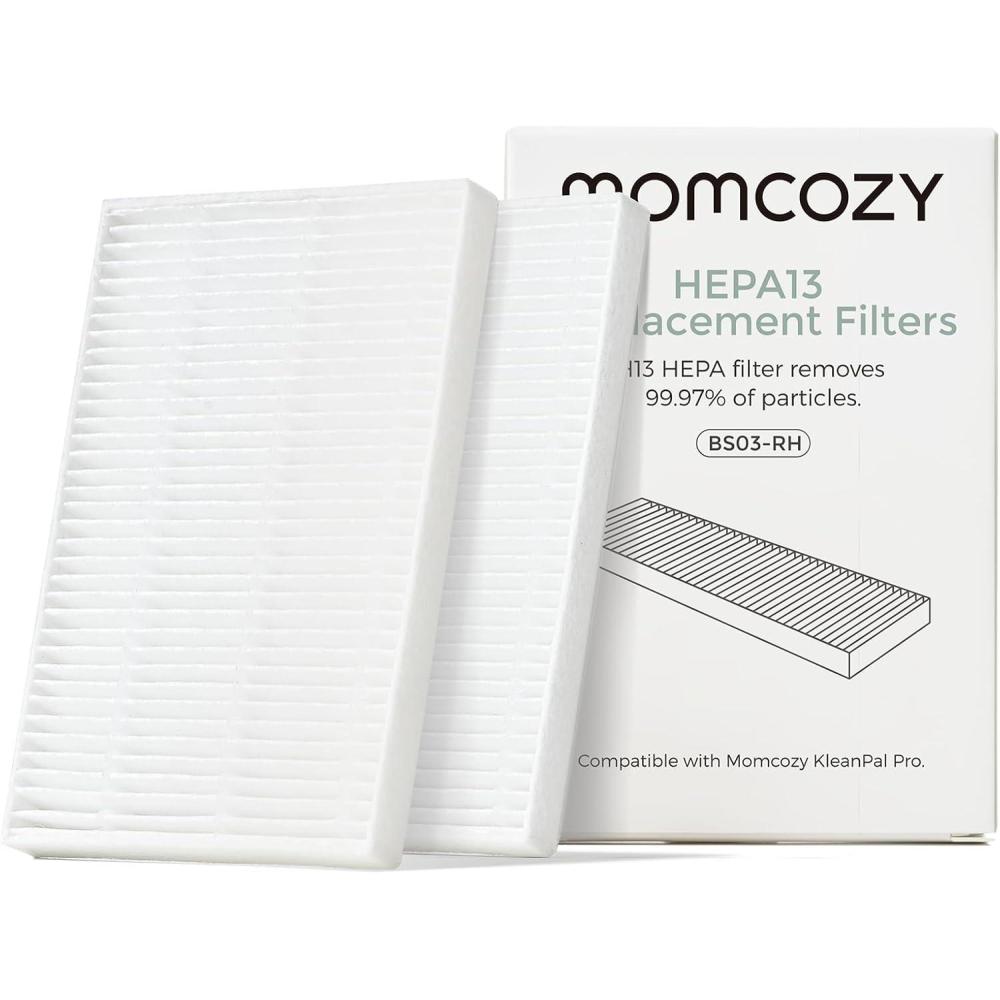 imageMomcozy KleanPal Pro Air Filter Replacement  9997 Effective Filtration for Baby Bottle Washer  Safe ampamp Easy Install  Premium Quality Filter for Cleaner Baby Bottles 2Pack