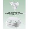 imageMomcozy BreezyClear Pro Nasal Aspirator for Baby HospitalGrade 75 kPa Nose Sucker with 9 Adjustable Suction Levels Electric Nose Cleaner for Toddler Light ampamp Music Soothing