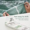 imageMomcozy Muslin Standard Fitted Crib Sheets 52quotx28quot 2 Pack Soft Breathable Natural Cotton Baby Mattress Sheet 360 Mattress Wrapping No Slip Boys Girls Neutral Toddler Bed Sheet Bravery ZebraBravery Zebra