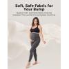 imageMomcozy Maternity Leggings Over The Belly Maternity Yoga Pants for Women Pregnancy Leggings Workout Pants Gray XLarge