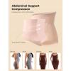 imageMomcozy Tummy Control Shapewear Panties HighWaist Body Shaper Seamless Shaping Underwear for Postpartum ampamp Daily Dress Nude