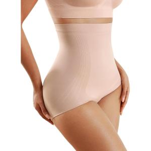 imageMomcozy Tummy Control Shapewear Panties HighWaist Body Shaper Seamless Shaping Underwear for Postpartum ampamp Daily Dress Nude