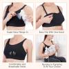 imageMomcozy Bra 2 Pack Hands Free Pumping Bra and Seamless Nursing Bra Size 36D36E38B38C