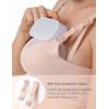 imageMomcozy Bra 2 Pack Hands Free Pumping Bra and Seamless Nursing Bra Size 36D36E38B38C
