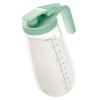 imageMomcozy Glass Breast Milk Pitcher Formula Breastmilk Storage Container Heat ampamp Cold Resistant No Leak Pitcher for Breastmilk with Wide Mouth Fast Baby Formula Maker 48OZ 1 CountGreen